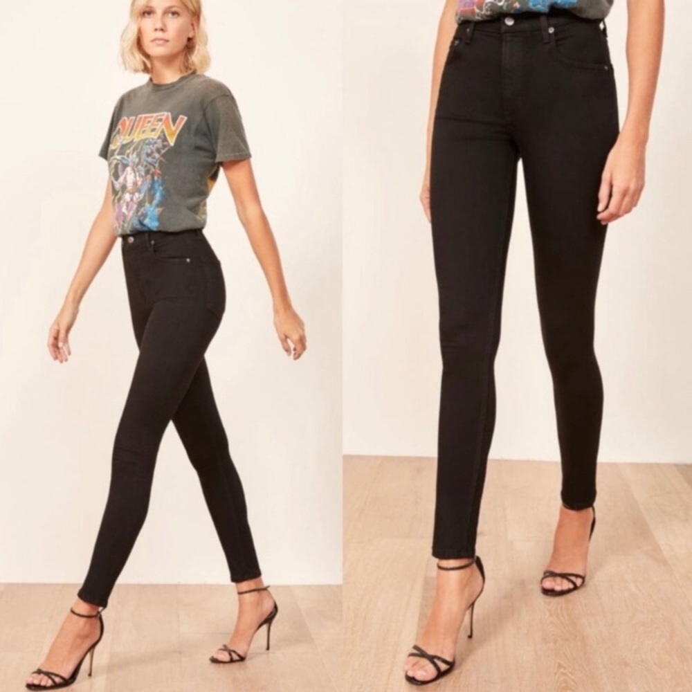 Reformation High and Skinny Jean